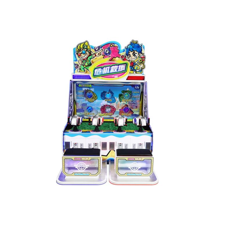 Arcade Game Machine Manufacturer - Indoor 4-Player Mini Metal Board Ball Shooting 220V 6+