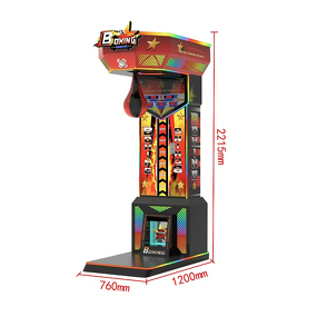 Arcade Game Manufacturer - 220V Dragon Punch Boxing Adult Coin Operated Wooden Ticket Sports Game