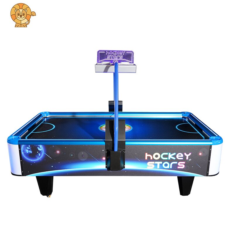 Game Table Manufacturer - 220V Children's Mini Sport Game Coin Pusher Hockey Metal Construction Kids