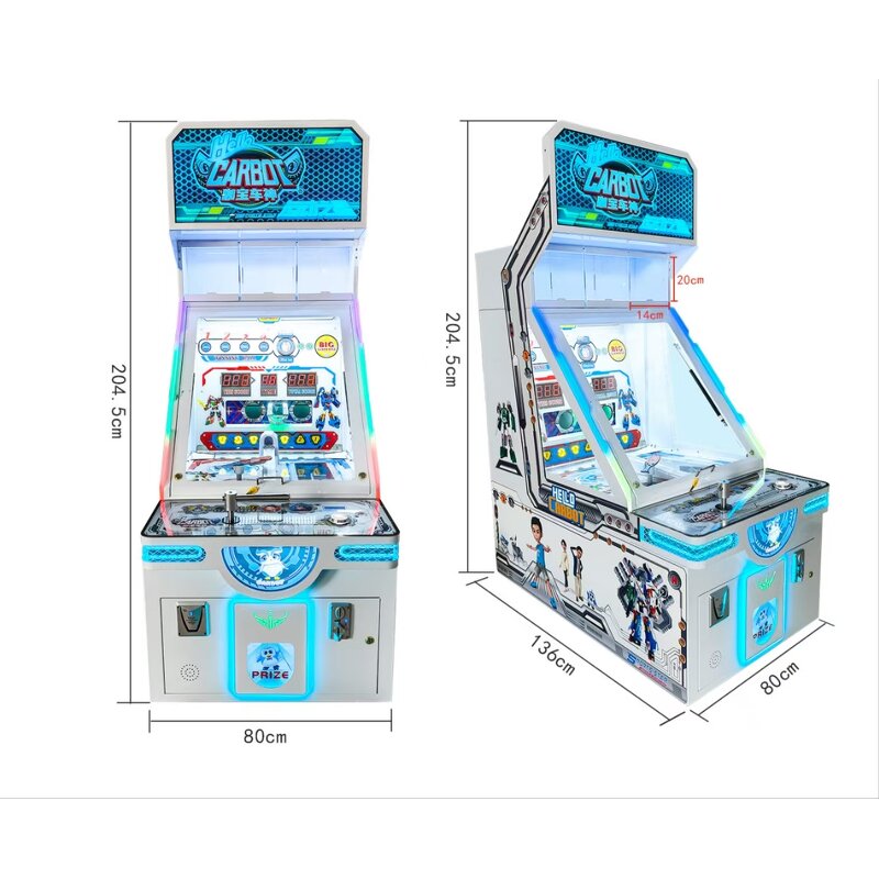 Arcade Game Manufacturer - Coin-Operated Baseball Skill Game Wooden Shopping Mall Entertainment