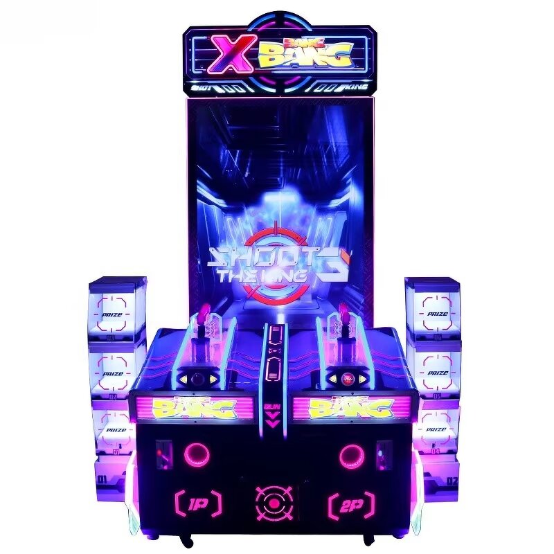 Arcade Game Machine Manufacturer - OEM 2-Person Water Gun Shooting Simulator Coin Operated Amusement