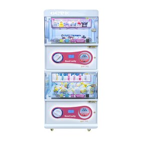 Vending Machine Manufacturer - Commercial 2-Player Wooden Capsule Toy Coin Operated Kids Shopping Malls