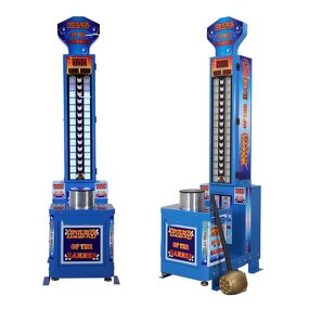 Arcade Game Manufacturer - King Power Big Punch Boxing Metal Coin Operated Ticket Redemption Hammer