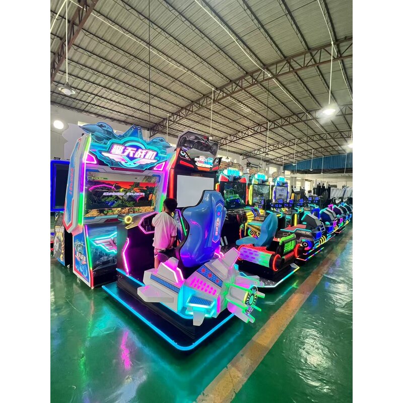 Arcade Game Manufacturer - Dynamic Airplane Battle 220V Shooting Experience Arcade Game