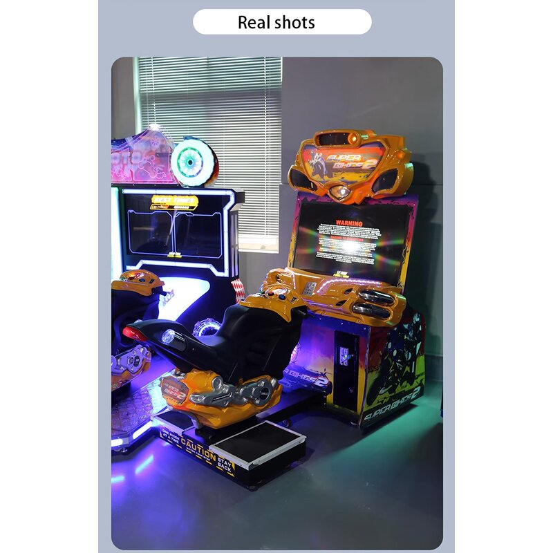 Arcade Game Manufacturer - Hot Selling Super Bike VR Motorcycle Racing Metal Amusement Device 220V