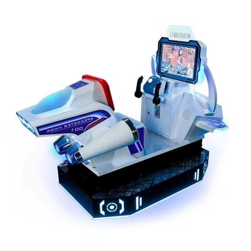 Arcade Game Machine Manufacturer - Colorfulsky Speed Hawk II Dynamic Shooting Racing 220V English Kids