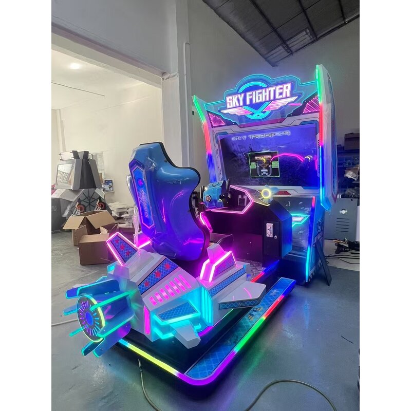 Arcade Game Manufacturer - 3D Dynamic Racing Coin Operated Realistic Motion Kids 220V