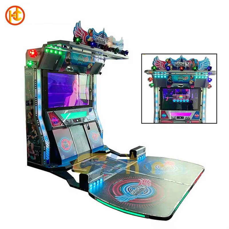 Arcade Game Manufacturer - Hot Popular Arcade Dance 2 Player Educational Metal Shopping Malls