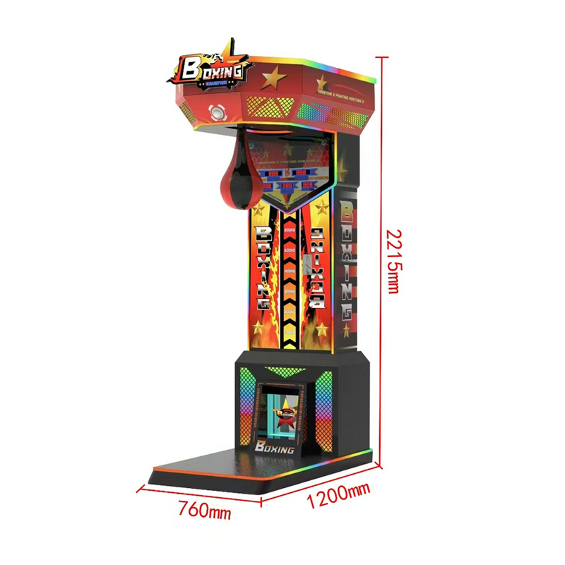 Arcade Game Manufacturer - Wholesale 220V Kids Electronic Boxing Coin Operated Metal Racing Sport