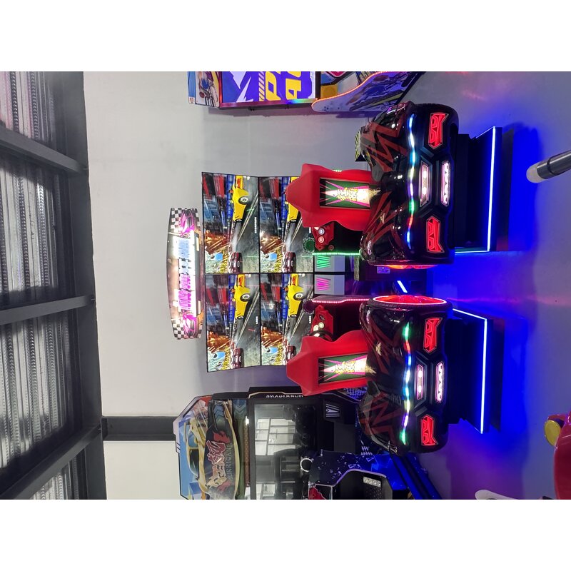 Arcade Game Manufacturer - 220V Speedy Motorcycle Racing 2-in-1 Coin Operated Metal 1-Year Children