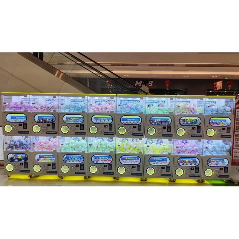 Vending Machine Manufacturer - Electronic Coin Operated Candy Capsule Toy Shopping Malls 6+