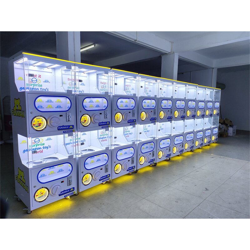 Vending Machine Manufacturer - Electronic Coin Operated Candy Capsule Toy Shopping Malls 6+