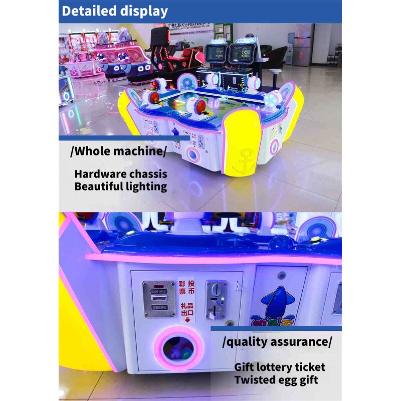 Arcade Game Manufacturer - 6 Players Children Fishing Arcade Game Electronic 220V Kids Hot Sale