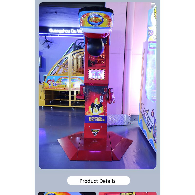 Arcade Game Manufacturer - Metal Dragon Punch Boxing Coin Operated Adult Ticket Amusement