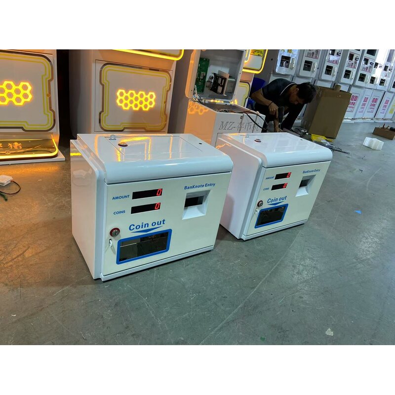 Vending Machine Manufacturer - ATM 220V Currency Exchange Banknote Vending Token Changer Coin Operated