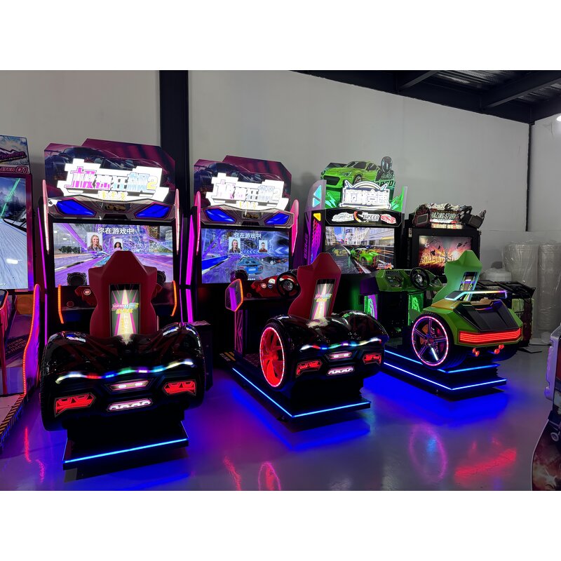 Arcade Game Manufacturer - Speedy Motorcycle Racing Simulator Exciting Coin-Operated Car Racing Console