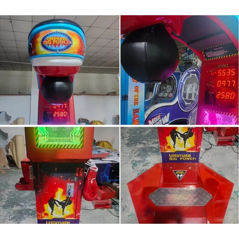 Arcade Game Manufacturer - Metal Dragon Punch Boxing Coin Operated Adult Ticket Amusement