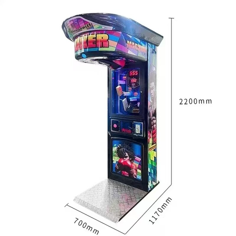 Arcade Game Manufacturer - Wholesale 220V Metal Electronic Kids Boxing Coin Operated Sport Arcade
