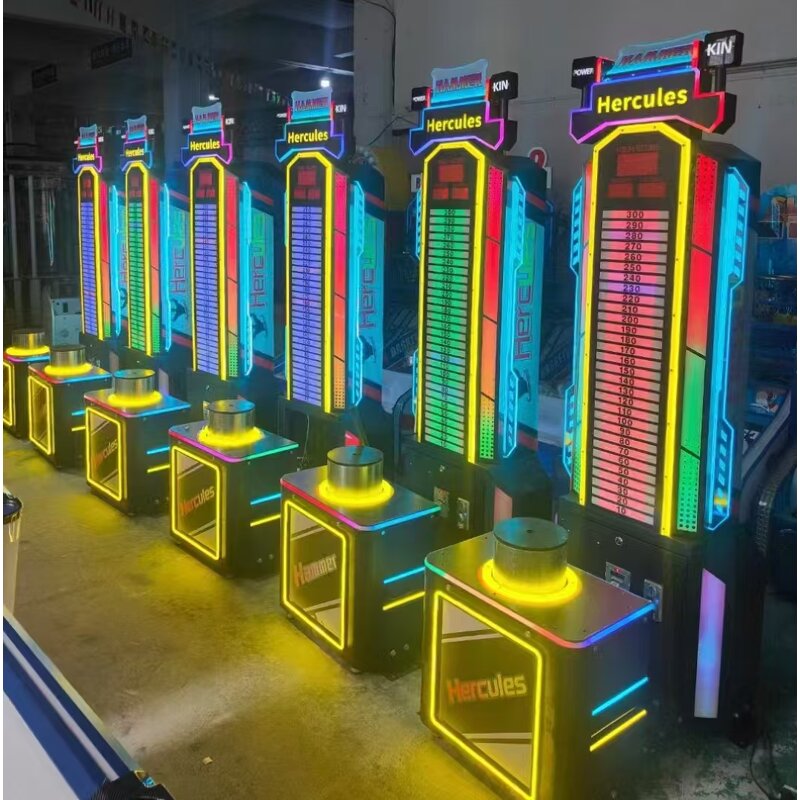Arcade Game Manufacturer - King Hammer Metal Plastic Coin Operated Adult Ticket Redemption Shopping Malls