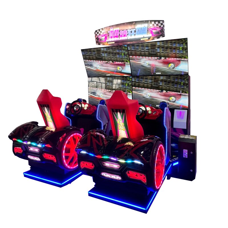 Arcade Game Manufacturer - Speedy Motorcycle Racing Simulator Exciting Coin-Operated Car Racing Console