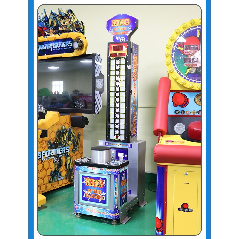 Arcade Game Manufacturer - King Hammer Durable Metal Plastic Coin Operated Adult Ticket Redemption