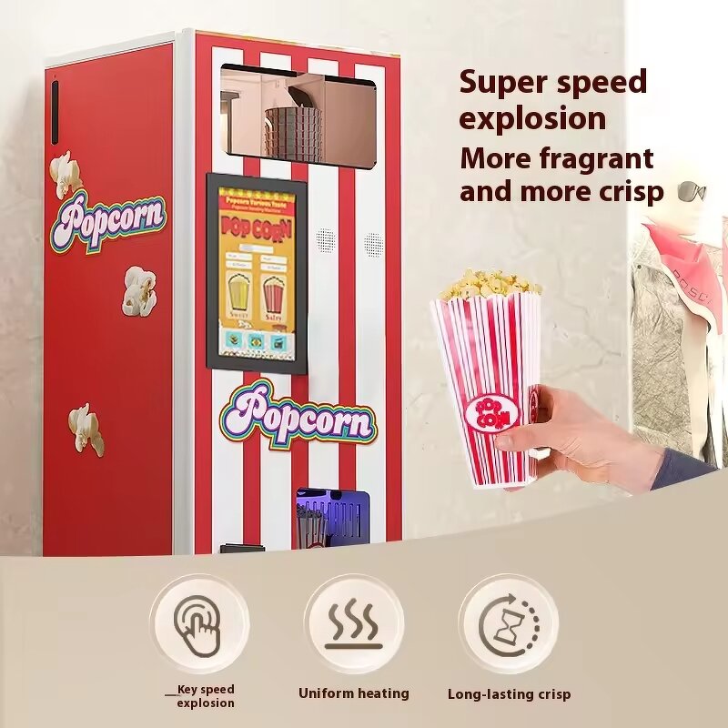 Vending Machine Manufacturer - Automatic Metal Snacks Popcorn Maker Coin Operated Cinemas Shopping Malls