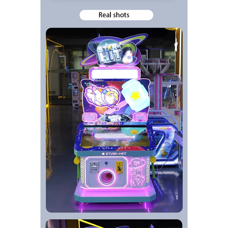 Arcade Game Manufacturer - Hot Sale Kids Redemption Game Metal Electronic Swing Hammer Game