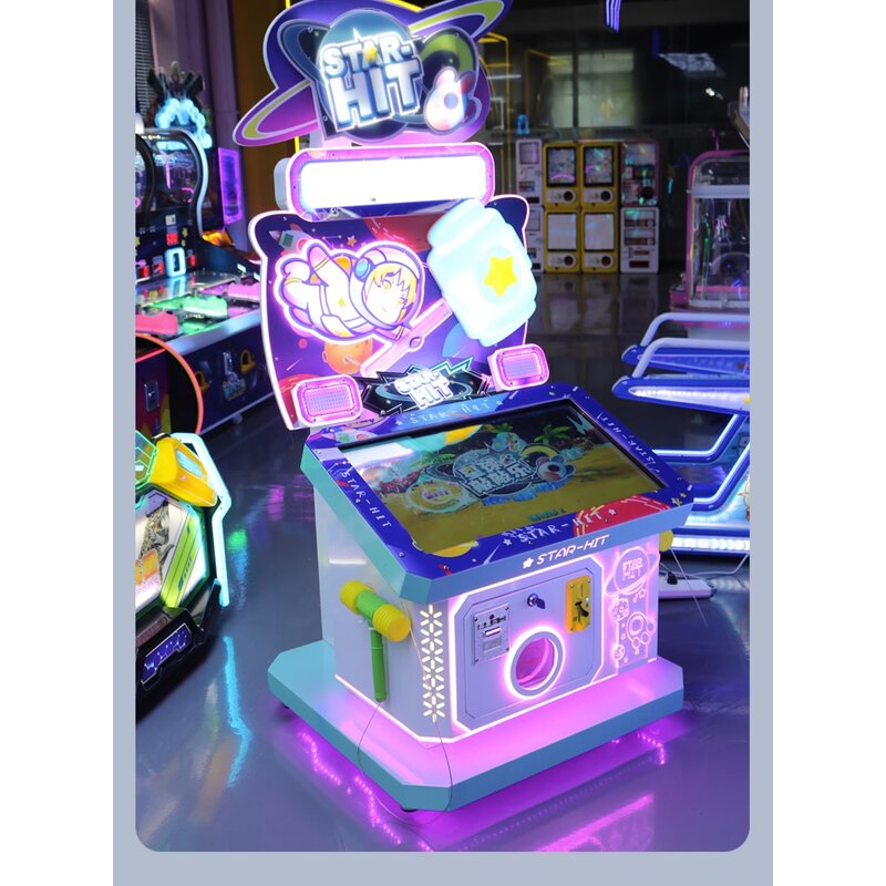 Arcade Game Manufacturer - Hot Sale Kids Redemption Game Metal Electronic Swing Hammer Game