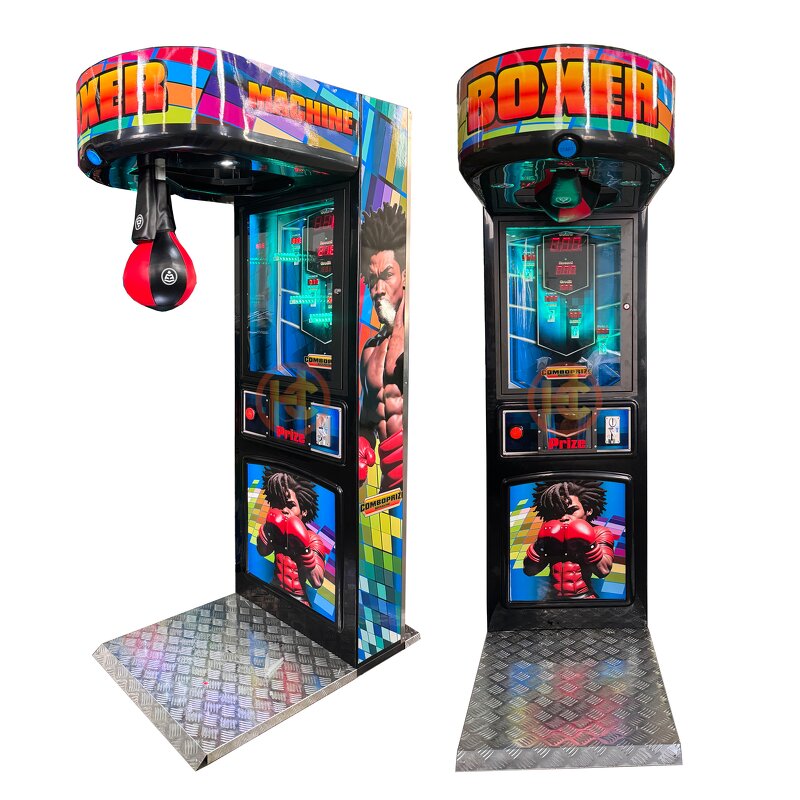 Arcade Game Manufacturer - 220V Dragon Punch Boxing Adult Coin Operated Electronic Sport Game Metal