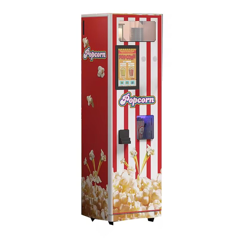 Vending Machine Manufacturer - Automatic Metal Snacks Popcorn Maker Coin Operated Cinemas Shopping Malls