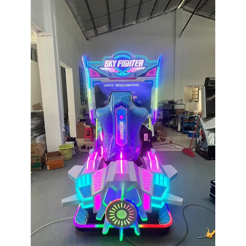 Arcade Game Manufacturer - Dynamic Airplane Battle 220V Shooting Experience Arcade Game
