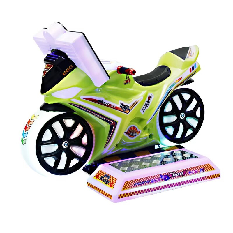 Arcade Game Manufacturer - Single Rocking Moto Racing Simulator Coin Pusher Kid-Friendly Manufacturer