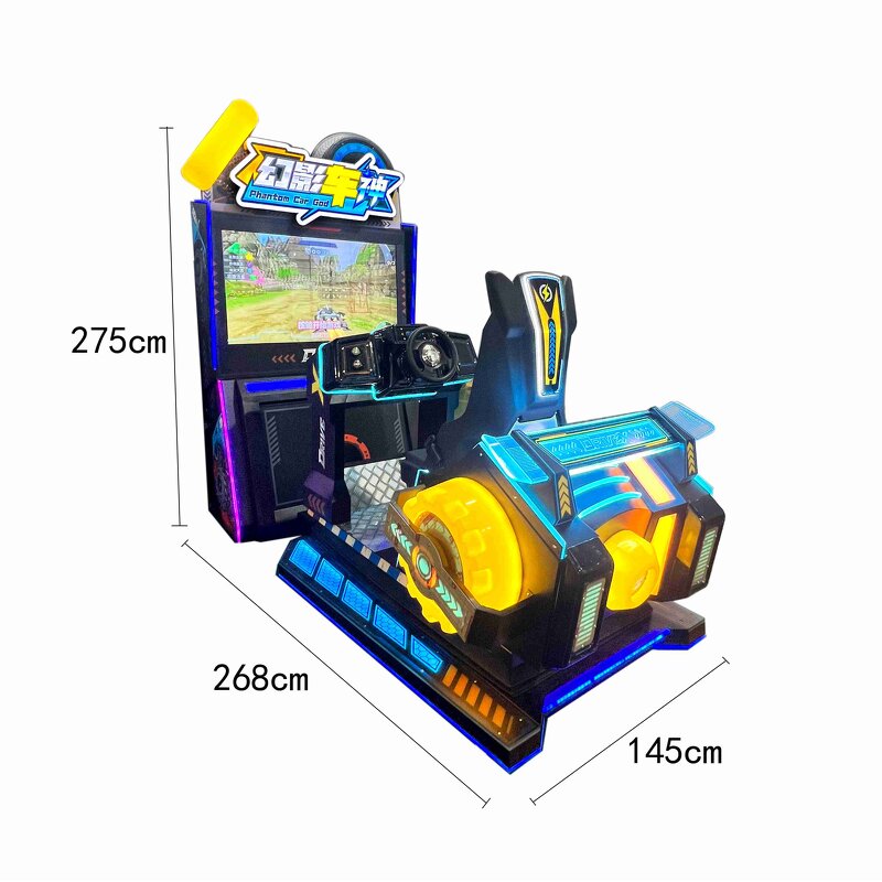 Arcade Game Manufacturer - 3D Dynamic Racing Coin Operated Realistic Motion Kids 220V