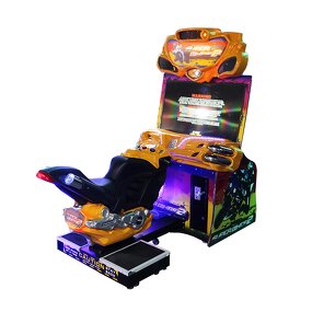 Arcade Game Manufacturer - Double Motorcycle Racing Arcade English 1-Year Children's Amusement
