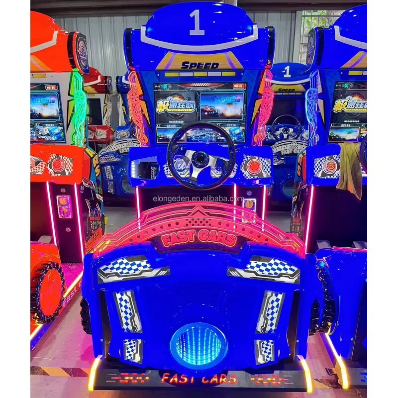 Arcade Game Manufacturer - Kids Racing Car Simulator Coin Operated 220V Entertainment