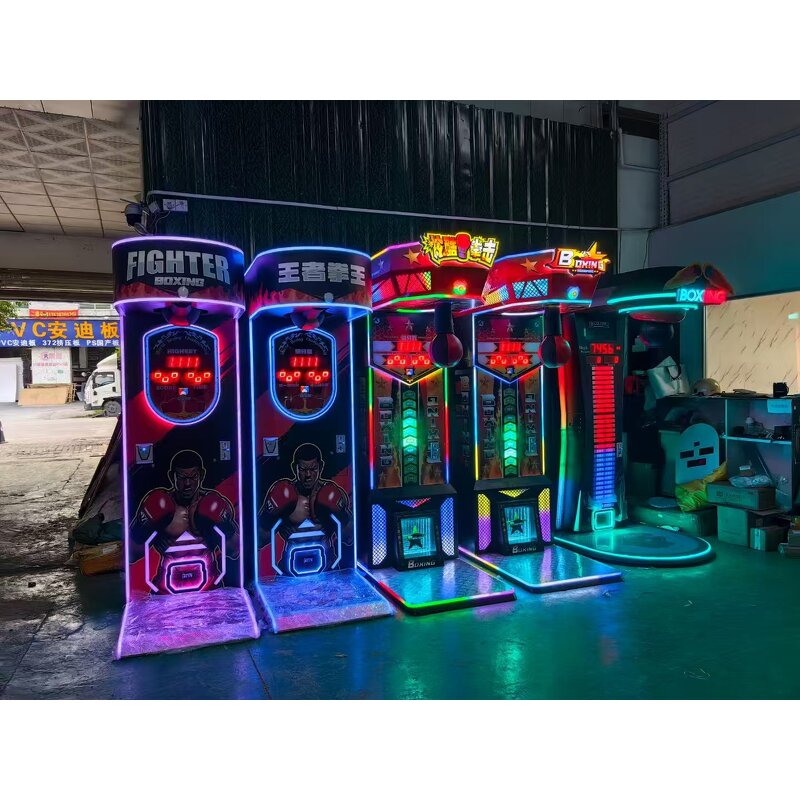 Arcade Game Manufacturer - Dragon Punch Boxing Simulator Adult Coin Operated Wooden Ticket Sports