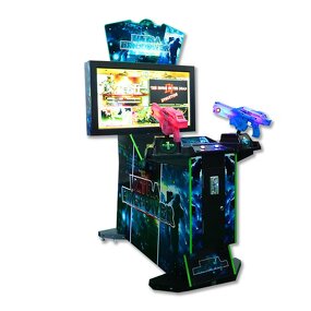 Arcade Game Machine Manufacturer - 42-Inch Full-Fire Double Gun Shooting Simulator Metal 220V