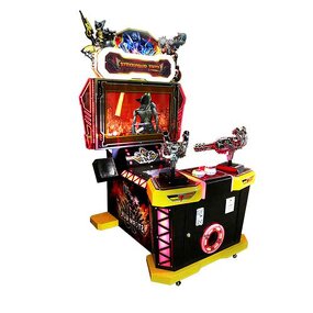 Arcade Game Machine Manufacturer - 2-Player Shooting Simulator English Metal Construction Coin Operated