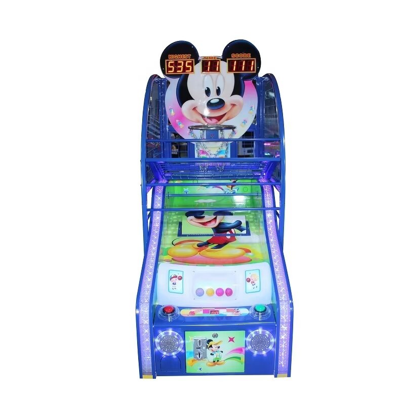 Arcade Game Manufacturer - Indoor Sports Basketball Metal Crane Kids Boxing Type Street Play