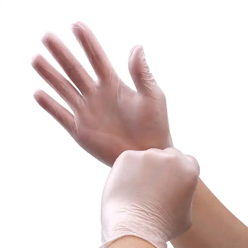 Rubber Gloves Manufacturer - Disposable White Heavy-Duty for Dishwashing Cleaning