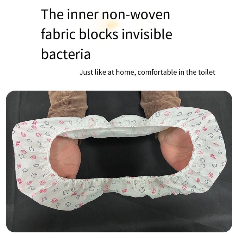 Toilet Seat Cover Manufacturer - Disposable Elastic Printed for Hotel Hygiene