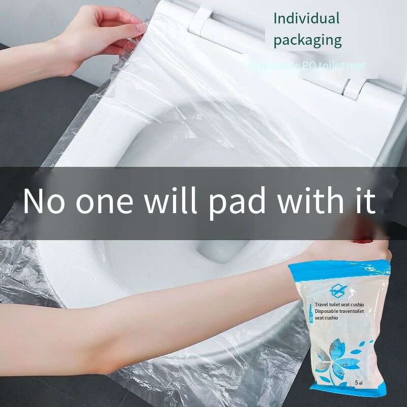 Toilet Seat Manufacturer - Disposable PE Plastic for Family Hotel Dirt Isolation