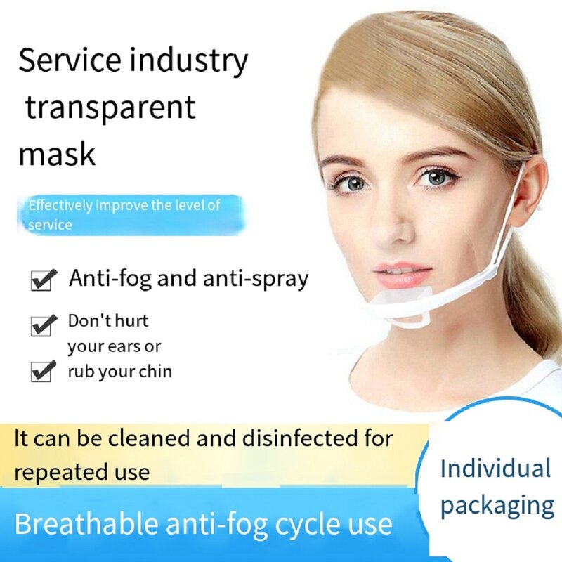Plastic Kitchen Mask Manufacturer - Summer Breathable Disposable for Catering Anti Droplet