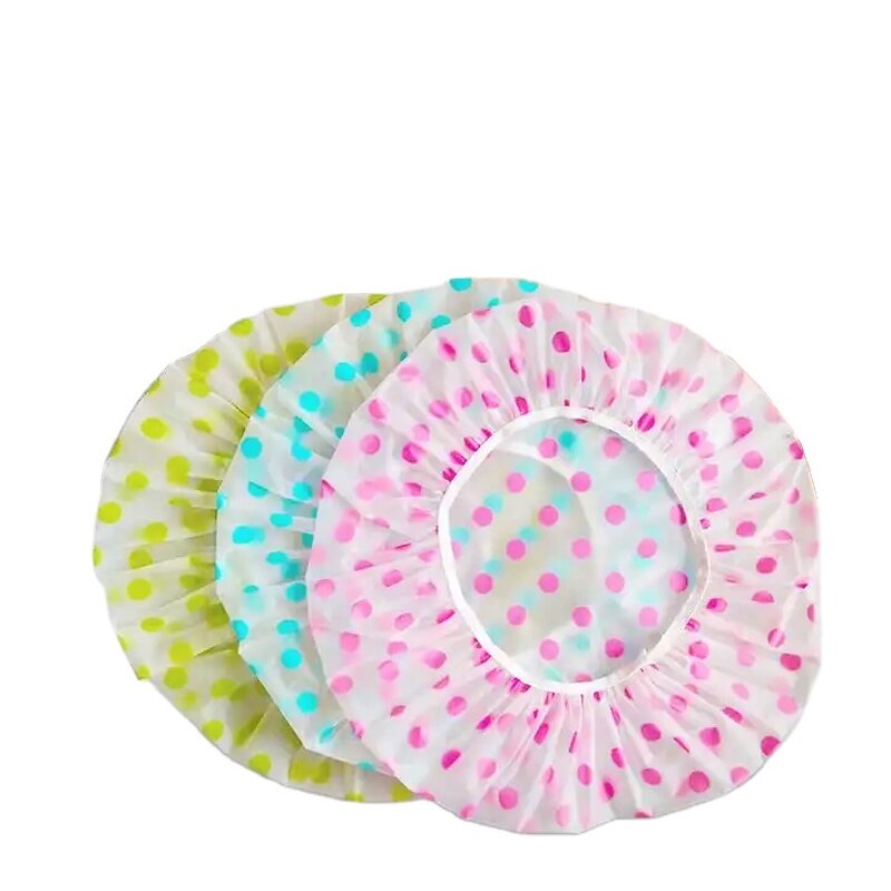 EVA Shower Cap Manufacturer - Junda Cute Single Waterproof Travel Family