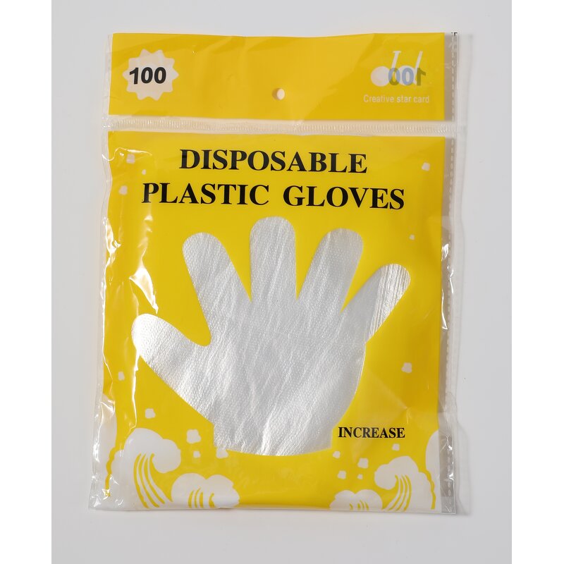 Biodegradable Gloves Manufacturer - 100% Transparent Disposable Food Grade CPE