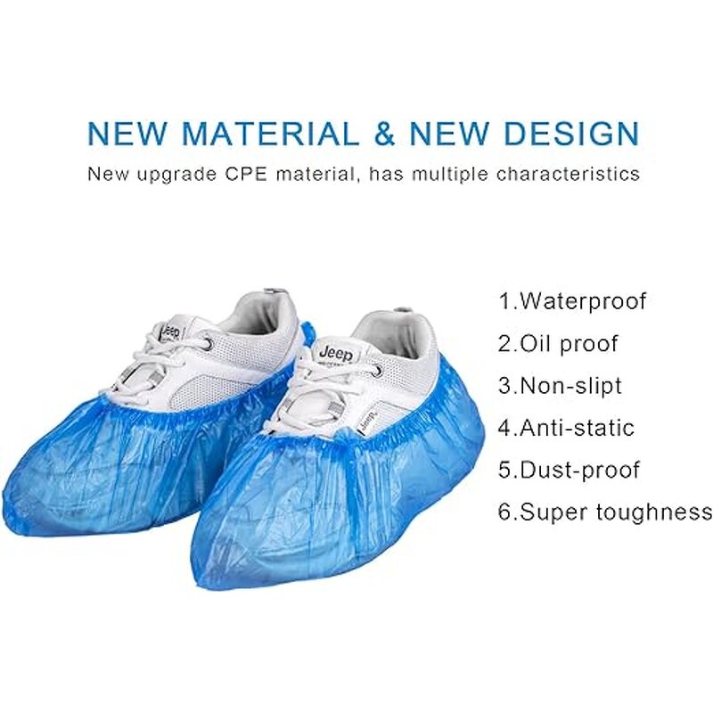 CPE Shoe Covers Manufacturer - Factory Wholesale Waterproof Non-slip Protective