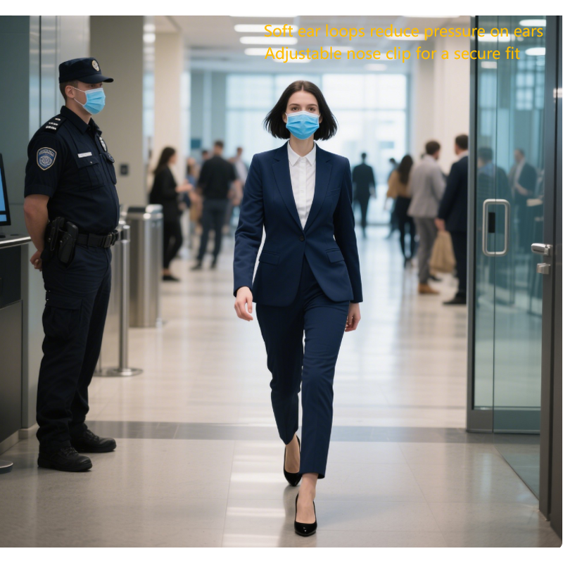 Plastic Face Mask Manufacturer - Clear Anti-Saliva for Restaurants Milk Tea Shops