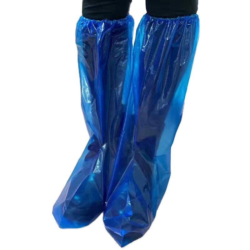 PE Shoe Covers Manufacturer - Factory Wholesale Blue Waterproof Anti Slip