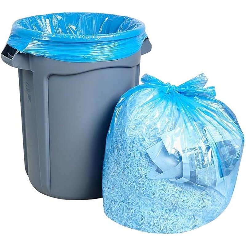 Trash Garbage Bag Manufacturer - Custom Printed in Roll with Drawstring