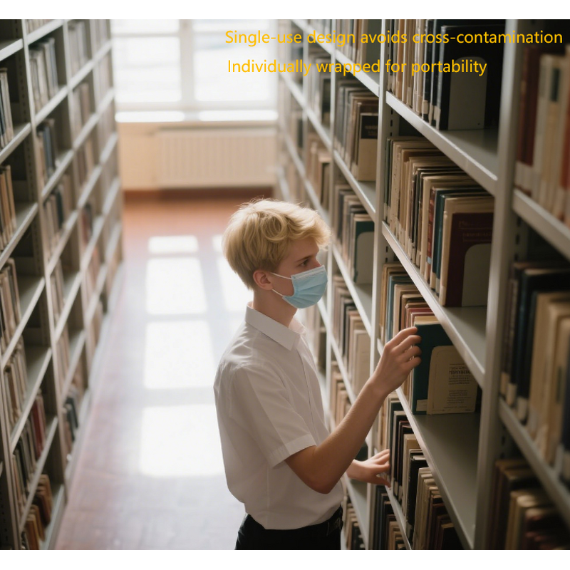 Plastic Face Mask Manufacturer - Clear Anti-Saliva for Restaurants Milk Tea Shops